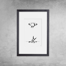 Lade das Bild in den Galerie-Viewer, KUNSTDRUCK BODENLOS